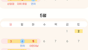 "올해 연차는 이날 쓰세요"…2026년 황금연휴 총정리