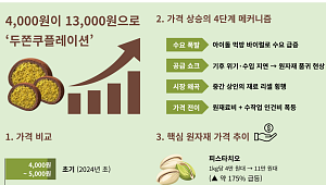 4000원이 1만3000원으로…'두쫀쿠 플레이션' [인포그래픽]
