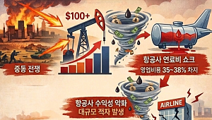 중동 전쟁에 기름값 폭등⋯비행기값까지 치솟는다 [인포그래픽]