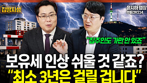 부동산 보유세 폭탄 예고?..."시행까진 최소 4년" [집땅지성]