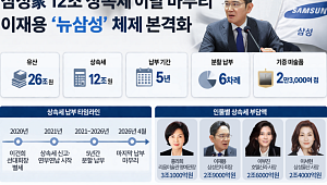 12조·5년·6차례...삼성家 상속세 끝났다 [인포그래픽]