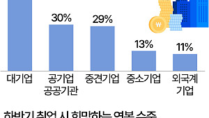'대기업 가고 연봉 4470만원 받고'…구직자들의 취업 희망 [데이터클립]