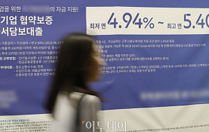 한국 가계부채 비율 3년 반만에 100% 아래로 [포토]
