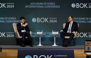 BOK 콘퍼런스, 정책대담 하는 이창용 총재-토마스 요르단 총재