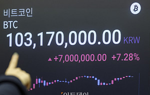 비트코인, 사상 첫 7만4000달러 돌파 [포토]