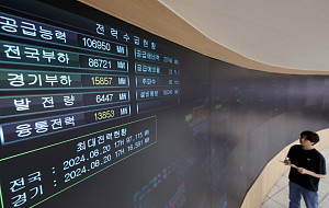 폭염에 전력수요 급증, 공급상황 점검하는 관계자들 [포토]