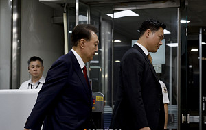 서울구치소 향하는 윤석열 전 대통령 [포토]