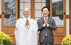 조계종 총무원장 진우스님 예방한 장동혁 국민의힘 대표 [포토로그]
