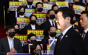 국민의힘, 시정연설 불참…'침묵시위 중' [포토로그]