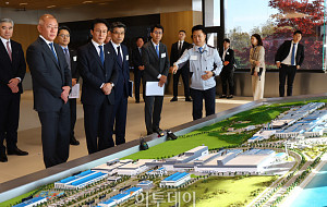 김민석 국무총리, 기아 화성 EVO 플랜트 준공식 및 기공식 [포토]