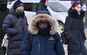 '서울 체감 영하 13도' 강추위 찾아온 출근길 [포토]