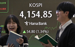 코스피, 1% 이상 급등... '4150선 상승 마감' [포토로그]