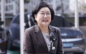 청문회 사무실 출근하는 이혜훈 기획예산처 장관 후보자 [포토]