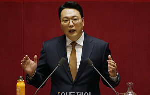 천하람, 2차 특검법 반대 필리버스터 시작 [포토]