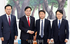 한병도-송언석, 여야 원내대표 '회동' [포토]