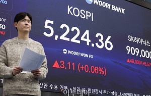 코스피 또 최고치 경신…SK하이닉스 90만원 돌파 [포토로그]