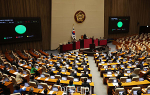 국회, 상법 개정안 통과…자사주 1년 내 의무 처분 [포토]