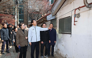 신길역세권 장기전세주택 건립현장 찾은 오세훈 서울시장 [포토]