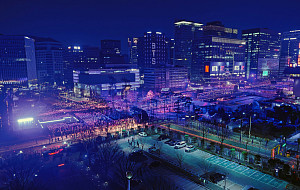 광화문에 등장한 BTS '왕의 귀환' [포토로그]