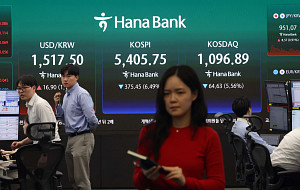 '검은 월요일' 코스피 6% 넘게 급락 [포토로그]