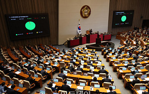 환율안정법, 여야 합의로 국회 본회의 '통과' [포토]