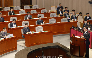 국회 예결위, 대정부 종합정책질의…추경안 심사 시작 [포토]