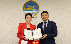 오페라 연출가 안주은, 몽골문화 홍보대사 위촉 [포토]