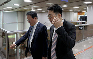 공판 출석하는 민경민 대표 [포토]