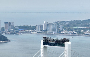 '184m' 기네스북 오른 청라하늘대교 전망대 개장 [포토로그]