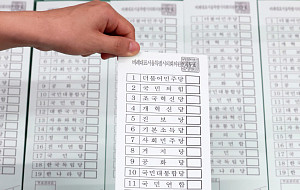 제9회 전국동시지방선거 앞두고 투표용지 인쇄 [포토]