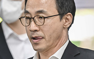 영장심사 출석하는 김오진 전 국토부 차관 [포토]