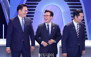 '민주당 차기 당대표는 누구?'…송영길·김민석·정청래 토론회 [포토]