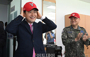 장동혁 국민의힘 대표, 청주 공군사관학교 방문 [포토]