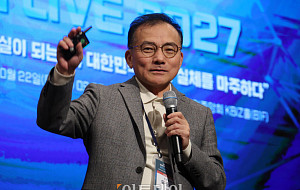 2027 테크퀘스트, 강연하는 유응준 전 엔비디아코리아 대표 [포토]