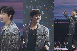 임영웅, 서울콘 '바램' 떼창 쇼츠 공개