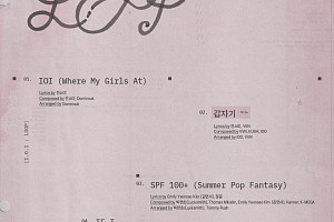 아이오아이, ‘LOOP’ 트랙리스트…전소미·청하·유연정 곡 작업 참여