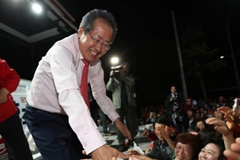 홍준표, 보수층 결집에 박차…강원 거쳐 서울서 유세
