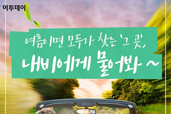 [카드뉴스 팡팡] 여름이면 모두가 찾는 ‘그 곳’, 내비에게 물어봐~