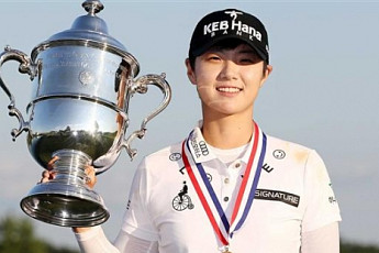 박성현, “곱창과 치킨 먹으며 푹 쉴겁니다”...LPGA투어 신인왕 레이스 1위, 상금랭킹과 평균타수 2위