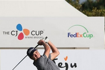 1.토마스 -9, 11.김민휘-데이 -4, 31.김시우-김경태-최경주 -2, 39.배상문-최진호 -1...PGA투어 더 CJ컵 첫날 성적