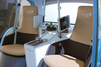 [CES 2018] 코오롱글로텍, 린스피드 자율주행버스에 지오닉 기술 선보여