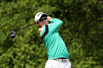 이상희, 대회 2연패 놓고 이동하와 1타차 우승경쟁...GS칼텍스 매경오픈