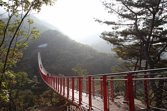 손짓하는 가을 산! 안전이 우선!