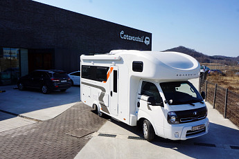 다가오는 캠핑의 계절...카라반테일, 한국형 모터홈 로드쉽 크루즈420 출시