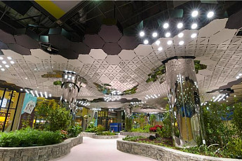 지하철 1호선 종각역에 ‘태양의 정원’ 개장…“자연채광 제어기술 적용”