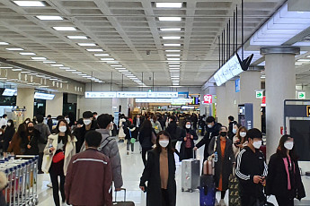 [가보니] '우한폐렴에 초비상' 제주도 곳곳엔 마스크 행렬