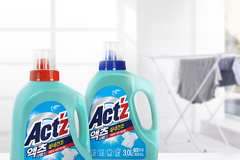 피죤, 실내건조에 최적화된 세탁세제 '액츠 퍼펙트 실내건조' 출시