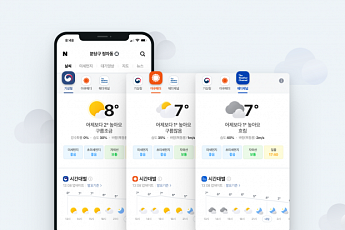 네이버, '날씨 예보' 강화…