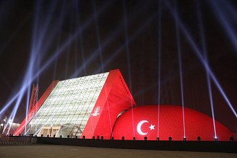 23년 걸쳐 완공…터키 '프레지덴셜 심포니 오케스트라 콘서트홀' 개관