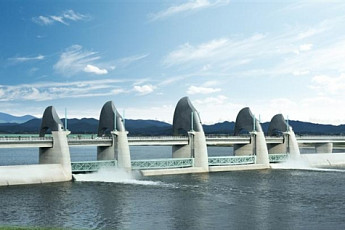 ‘쌀의 눈’ 형상화한 ‘영산강 승촌보’ 22일 개방